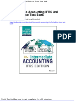 Intermediate Accounting Ifrs 3rd Edition Kieso Test Bank