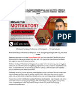 Terbaik, Motivator Surabaya Profesional Dan Kompeten: Strategi Pengembangan SDM Yang Harus Anda Lakukan! Hubungi - 0813 2451 1570