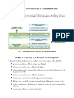 Profilul de Competen+ e Al Cadrului Didactic