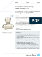 Endress-Hauser Proline Promag H 500 5H5B FR