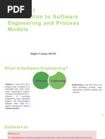 Chapter 1 Introduction To Software Engineering and Process Models