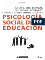 2018 Psicologia Social de La Educacion Ovejero Bernal Anastasio