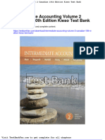 Dwnload Full Intermediate Accounting Volume 2 Canadian 10th Edition Kieso Test Bank PDF