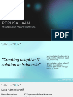 PT Supernova Palapa Nusantara - Company Profile 2023