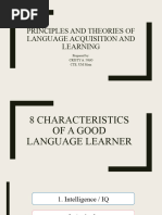 4 8 Characteristics of A Good Language Learner