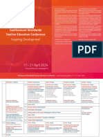 Flyer Teacher Education Conference 2024 - Web