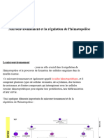 Microenvironnementet Regulation de Lhematopoese