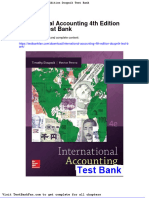 Dwnload Full International Accounting 4th Edition Doupnik Test Bank PDF