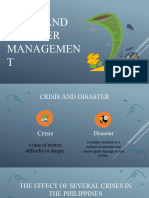 Crisis and Disaster Management (ADR)