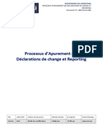 004 - Processus D'apurement - Déclarations Change Et Reporting