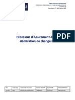 005 - Processus D'apurement - Déclaration de Change EB