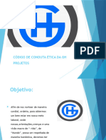 Código de Conduta Ética Da GH Projetos