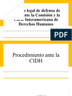 Proceso Legal de Defensa de Casos Ante La CIDH y La CoIDH