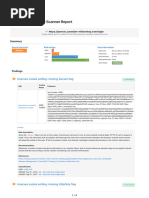 PentestTools WebsiteScanner Report