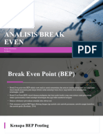 5 Analisis Break Even