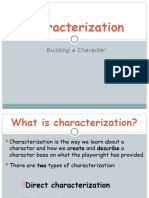 Characterization - Direct and Indirect