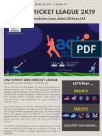 Agri Cricket League 2019