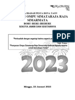 Acara Bona Taon Pomparan Simataraja Raja Simarmata