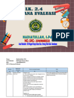 LK 2.4. Rencana Evaluasi - Hadiatullah