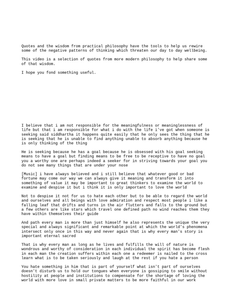 Philosophy To Rewire Your Brain For Resilience PDF Reason Neurosis