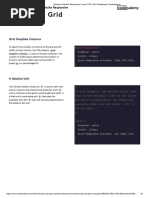 Making A Website Responsive - Learn CSS - Grid Cheatsheet - Codecademy