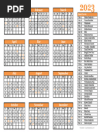 2023 Hindu Calendar