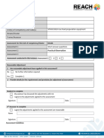 RC - SITHCCC023 Assessment 2 - Practical Observation