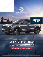MG Astor 2024 Brochure