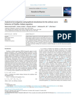 Analytical Investigation and Graphical Simulations For The So - 2023 - Results I