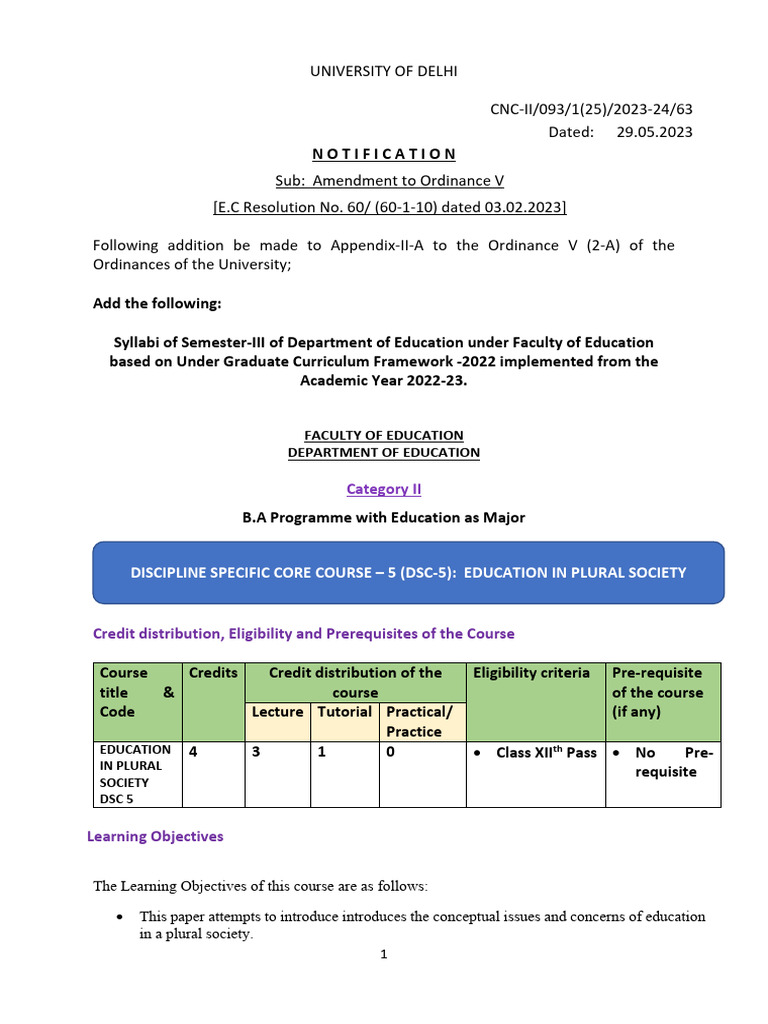83 Notification Education | PDF | Social Exclusion | Gender