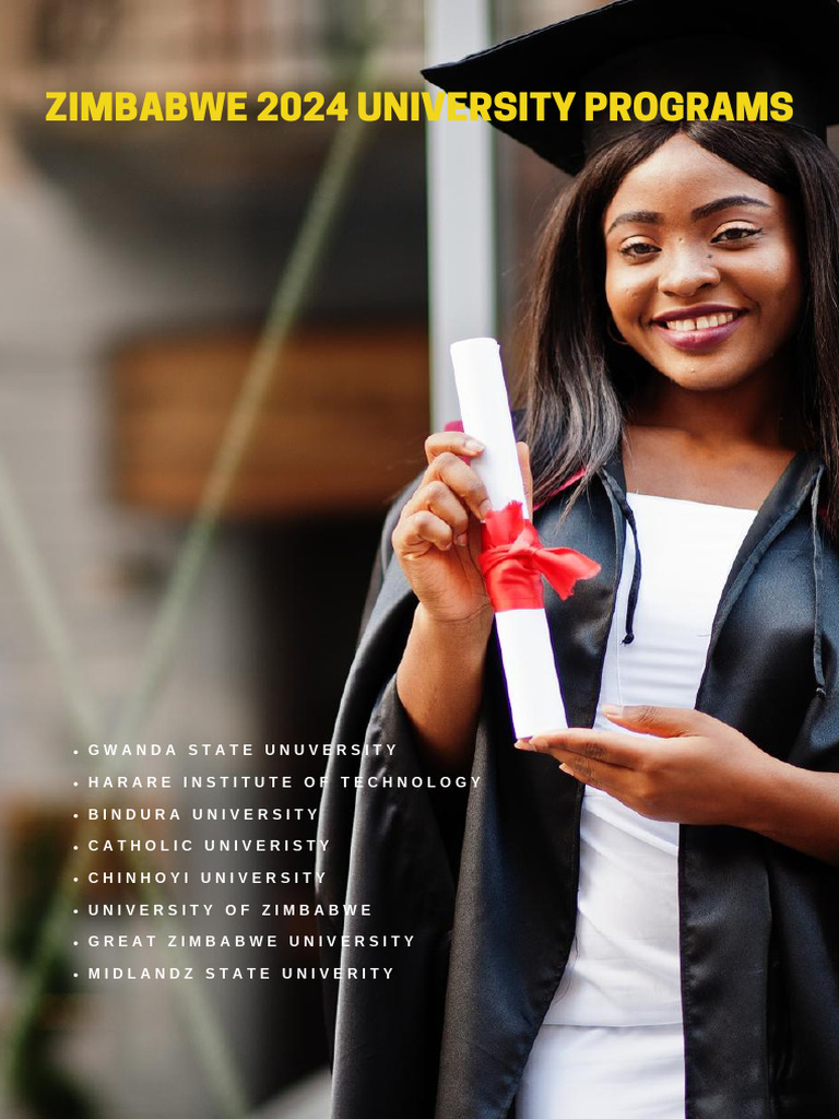 Zimbabwe Universities 2024 Programs | PDF