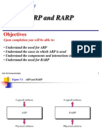 Arp and Rarp: Objectives