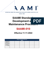 SAAMI 010 SAAMI Standards Development and Maintenance Procedure 11 11 2022