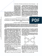 The Reaction of D-Glucose, D-Mannose and D-Fructose in 0.035 N Sodium Hydroxide