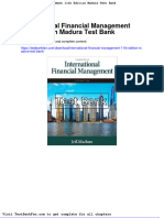 Dwnload Full International-Financial-Management-11th-Edition-Madura-Test-Bank PDF