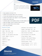 Akuvox S567W Datasheet 190917 V2.0