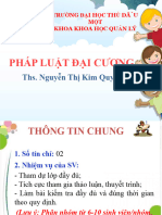 Phap Luat Dai Cuong - Quyen 2021