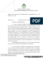 Jurisprudencia 2023 - Fallo Constructora Sudamericana S.A. Ley 11.683 Art 46 PDF