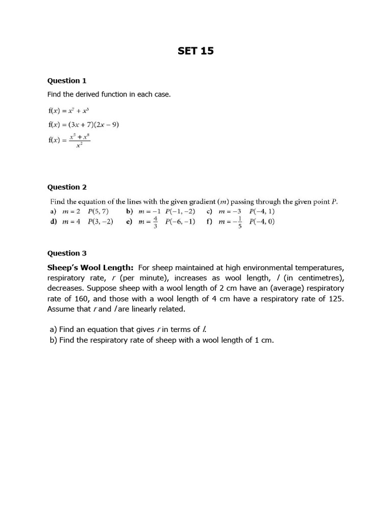 Derived Functions and Revenue Maximization | PDF
