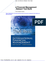 Dwnload Full International-Financial-Management-2nd-Edition-Bekaert-Test-Bank PDF
