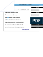 Package Calculation Sheet - Updated