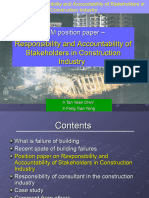 BEM Position Paper-Responsibility and Accountability of Stakeholders in Construction Industry (Sabah)
