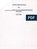 Vapour Compression Refrigeration System Manual Final