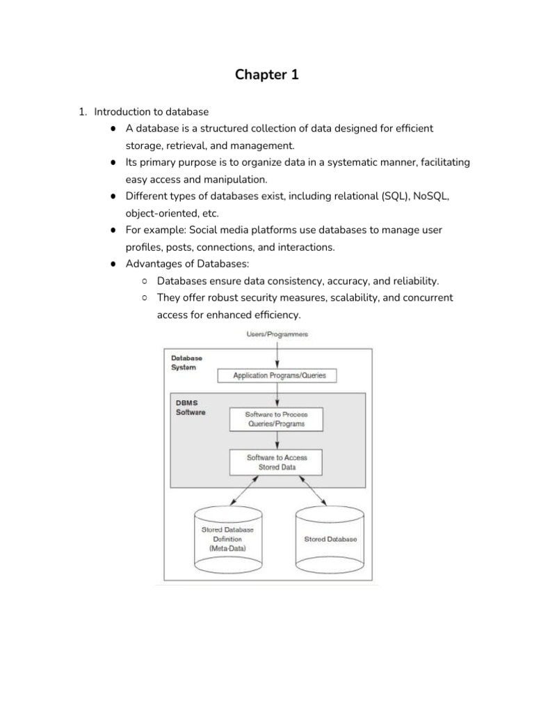 Overview of Database Structures | PDF