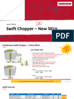 Launch Note - Swift Chopper New SKUs