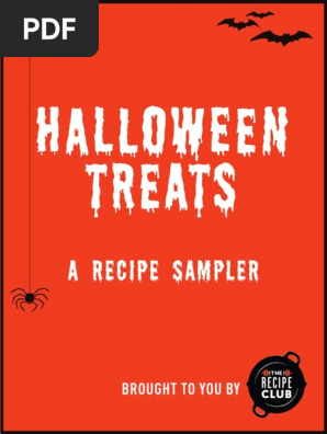 Halloween Recipe Sampler from The Recipe Club