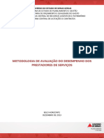 Metodologia Avaliacao Dos Prestadores de Servicos