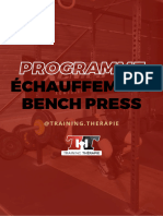 Programme Eì Chauffement Bench Press