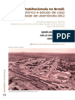 Aspectos Habitacionais No Brasil: Resumo Histórico e Estudo de Caso Da Cidade de Uberlândia (MG)