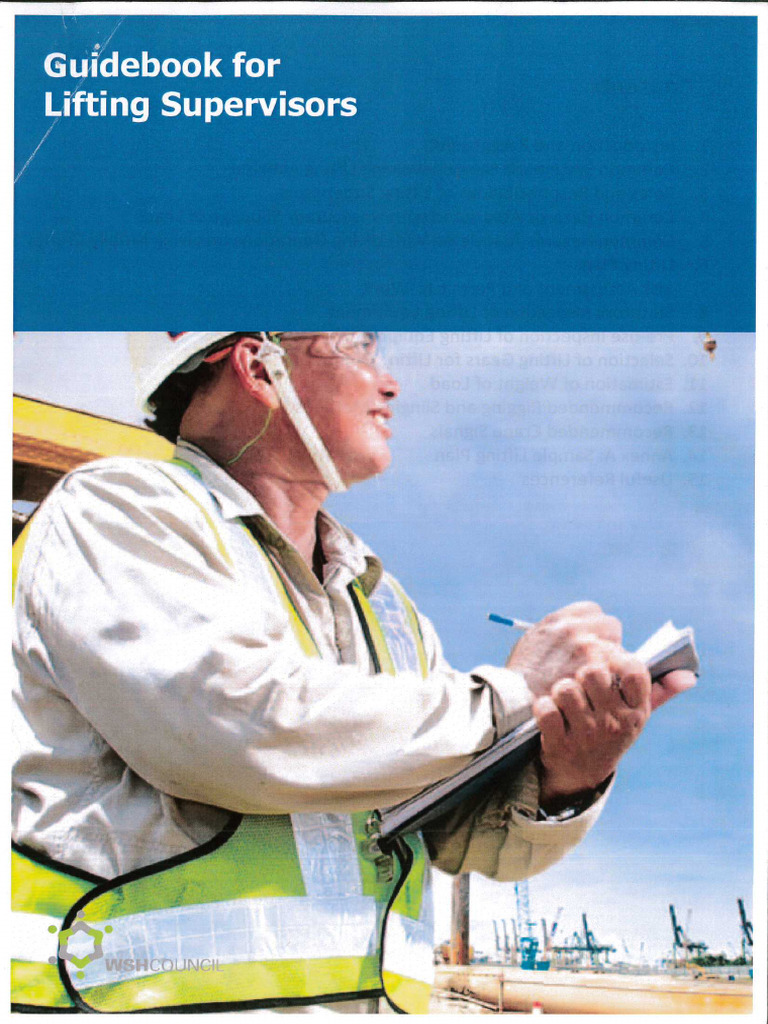 Crane Supervisor Handout Pdf